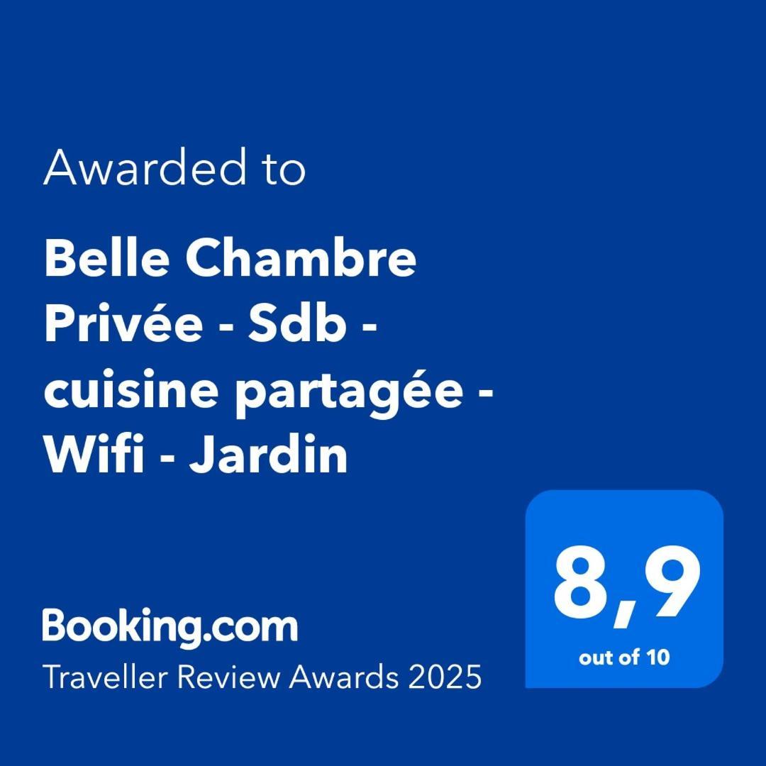 Magnifique Chambre Privée - Wifi - Parking - Jardin Wissembourg Extérieur photo