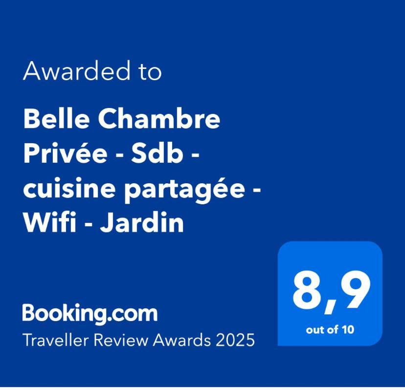 Magnifique Chambre Privée - Wifi - Parking - Jardin Wissembourg Extérieur photo